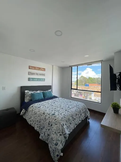 Apartamento Central Con Hermosa Vista En Bogota Apartment